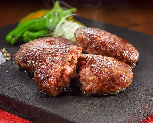 送料無料🍖大山物語🍖氷温熟成 鳥取和牛 手造りハンバーグ（100g × 6個）｜肉汁あふれる贅沢ハンバーグ