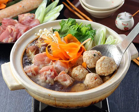 送料無料🍖大山物語🍖とろける旨みの大山どり鍋セット｜特製しじみ出汁＆柚子香るつみれ入り
