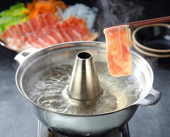 送料無料🍖大山物語🍖ジューシー銘柄鶏のしゃぶしゃぶセット｜大山どりスライス＆白ねぎぽん酢付き