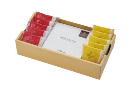 送料無料🥞白バラ＆大山バター使用🥞大山焼き菓子詰合せギフト｜バウムクーヘン・フィナンシェ・牛乳まんじゅう入り（計11個）